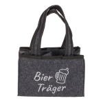 OOTB Flaschentasche aus Filz mit 6 Fächern