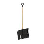 Schneeschaufel 47 ECO mit Stahlkante, schwarz,...