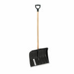 Schneeschaufel NONAME 47  ECO mit Stahlkante, schwarz,...