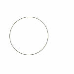 Metallring 35cm  schwarz, Glorex GLOREX