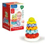 Clementoni Stapelringe 6teilig, 5 bunte Ringe...