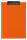 Veloflex Schreibplatte A4 VELOCOLOR orange