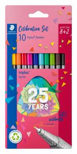 Staedtler Fineliner triplus 10ST BK Birthday