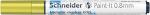 Schneider Metallicmarker Paint-It 010 0,8mm yellow metallic