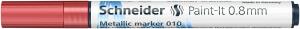 Schneider Metallicmarker Paint-It 010 0,8mm red metallic
