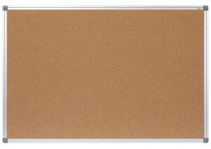 Dahle Cork Board 90 x 120 cm Alurahmen Naturkork Retail-Verpackung