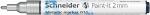 Schneider Metallicmarker Paint-It 011 2mm silver metallic