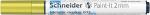 Schneider Metallicmarker Paint-It 011 2mm yellow metallic