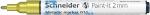 Schneider Metallicmarker Paint-It 011 2mm yellow metallic