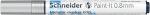 Schneider Metallicmarker Paint-It 010 0,8mm silver metallic