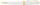 Cross Kugelschreiber Bailey Light Weiss-Lack/Gold, aus Kunststoff