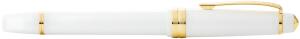 Cross Rollerball Bailey Light Weiss-Lack/Gold, aus Kunststoff
