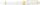Cross Rollerball Bailey Light Weiss-Lack/Gold, aus Kunststoff