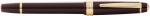 Cross Rollerball Bailey Light Rot-Lack/Gold, aus Kunststoff