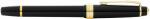 Cross Füllfederhalter Bailey Light Schwarz/Gold, Kunststoff, XF-Feder
