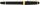 Cross Füllfederhalter Bailey Light Schwarz/Gold, Kunststoff, XF-Feder