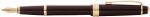 Cross Füllfederhalter Bailey Light Rot-Lack/Gold, Kunststoff, XF-Feder
