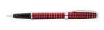 Sheaffer Prelude Rollerball Rot horizontales Linienmuster, G-box