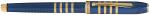 Cross Rollerball Townsend, 175 Jahre Blau-Lack mit 23 KT goldplattiert