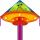 Ecoline Kinderdrachen Simple Flyer UFO 120 cm