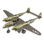 Metal Earth Luftfahrt Lockheed P-38 Lightning