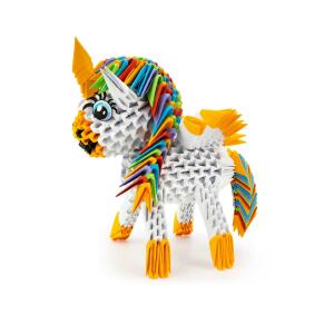 Origami 3D Einhorn