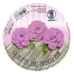 Ursus 3147562 Faltblätter Rund Uni intensiv, pink, 100 Blatt, aus Plakatpapier, 65 g/qm, Durchmesser ca. 12 cm , durchgefärbt, ideal zum Falten von Papierblüten und blumen