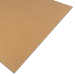 Ursus 3684603 Kraftkarton Natura Siena, DIN A4 250 g/qm, durchgefärbt, besticht durch Seine gerippte Oberfläche, zum Basteln und Gestalten von Karten, Umschlägen, Etiketten, Anhänger, braun