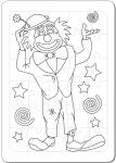 URSUS Ausmal-Puzzle "Clown", DIN A4 VE = 1