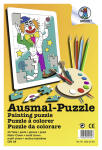 URSUS Ausmal-Puzzle "Clown", DIN A4 VE = 1