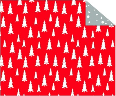 Ursus 11264601F - Fotokarton "Nordic Christmas - Bäume" DIN A4, 300 g/m², 10 Blatt, beidseitig bedruckt mit verschiedenen Motiven, Bastel-Karton aus Frischzellulose zum vielseitigen Basteln