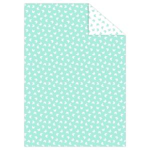 Ursus 11284636 Fotokarton, Schmetterling türkis, DIN A4, 10 Blatt, 300 g/qm, beidseitig bedruckt, aus Frischzellulose, ideale Grundlage für kreative Bastelarbeiten