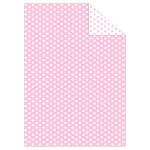 Ursus 11294626 Fotokarton, Blumen rosa, DIN A4, 10 Blatt,...