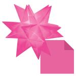 Aurelio Stern Transparentpapier uni, pink, 115 g, ca. 30...