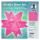 Aurelio Stern Transparentpapier uni, pink, 115 g, ca. 20 x 20 cm, 33 Blatt, beidseitig bedruckt