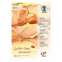 Ursus 16299200 Yupo Synthetic Paper transparent, DIN A5,...