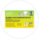 Ursus 17740099F Blanko Geschenkkarton, rund, weiß, 5er Set, aus kaschiertem Karton, zum Selbstgestalten, ideal für schöne Überraschungsmomente