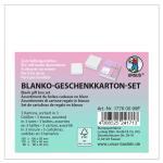 Ursus 17760099F Blanko Geschenkkarton, quadratisch, weiß, 3er Set, aus kaschiertem Karton, zum Selbstgestalten, ideal für schöne Überraschungsmomente