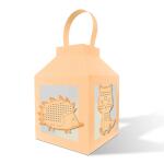 Ursus 18780016 - Laternen-Bastelset "Meine Lieblingslaterne Aprikose", Komplett-Set zum Selber-Basteln einer Laterne, inkl. Anleitung, ideal für Sankt Martin, Lampion-Umzug oder als herbstliche Deko