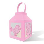 Ursus 18780026 - Laternen-Bastelset "Meine Lieblingslaterne Rosa", Komplett-Set zum Selber-Basteln einer Laterne, inkl. Anleitung, ideal für Sankt Martin, Lampion-Umzug oder als herbstliche Dekoration