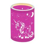Laternenzuschnitte EINHORN 20 Bogen 10 x pink + 10 x rosa...