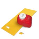 Ursus 19500053 Motivlocher klein, Krone, aus rotem...