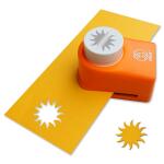 Ursus 19520005 Motivlocher mittel, Sonne, aus orangenem...