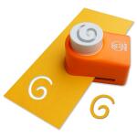 Ursus 19520010 Motivlocher mittel, Spirale, aus orangenem...