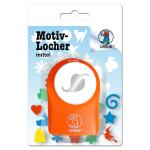 Ursus 19520044 Motivlocher mittel, Blatt, aus orangenem...