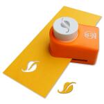 Ursus 19520044 Motivlocher mittel, Blatt, aus orangenem...