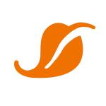 Ursus 19520044 Motivlocher mittel, Blatt, aus orangenem Kunststoff mit Metallstanze, Durchmesser ca. 25,4 mm, für Papierqualitäten von 160-220 g/qm, mit Druckknopffunktion für eine einfache Handhabung