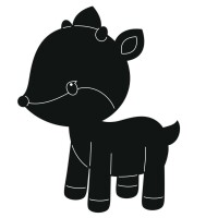 Ursus 24540003F Magische Kratzel-Motive Tiere, schwarz,...