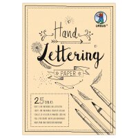 Ursus 24929210 - Handlettering Paper, Creme, DIN A5, 210...