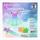 Ursus 38065503 - Faltblätter Transparent "Regenbogen Pastell" 115 g/m², 50 Faltblätter 15 x 15 cm, einseitig bedruckt